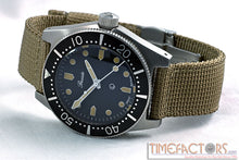 Load image into Gallery viewer, TIMEFACTORS 2-PIECE NYLON WITH DEPLOYANT CLASP