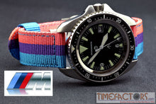 Load image into Gallery viewer, TIMEFACTORS 2-PIECE NYLON WITH DEPLOYANT CLASP