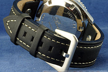 Load image into Gallery viewer, TIMEFACTORS AVIATOR PARALLEL STRAP WITH FISHTAIL BUCKLE
