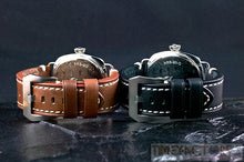 Load image into Gallery viewer, TIMEFACTORS HAND-STITCHED LEATHER 24MM