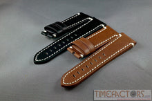 Load image into Gallery viewer, TIMEFACTORS HAND-STITCHED LEATHER 24MM
