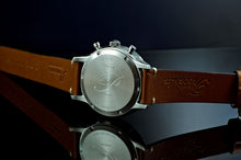 Load image into Gallery viewer, PRECISTA AEROTIMER PRS-45 LEATHER STRAP ON DEPLOYANT STRAP
